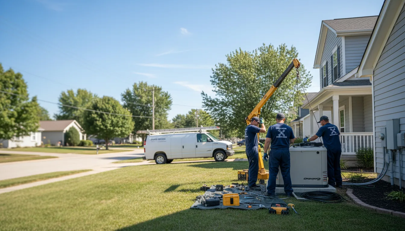 Generator Installation in Mansfield Center, CT near me